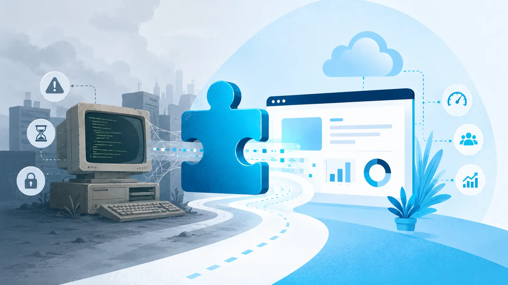 Cómo modernizar software legacy sin paralizar tu negocio